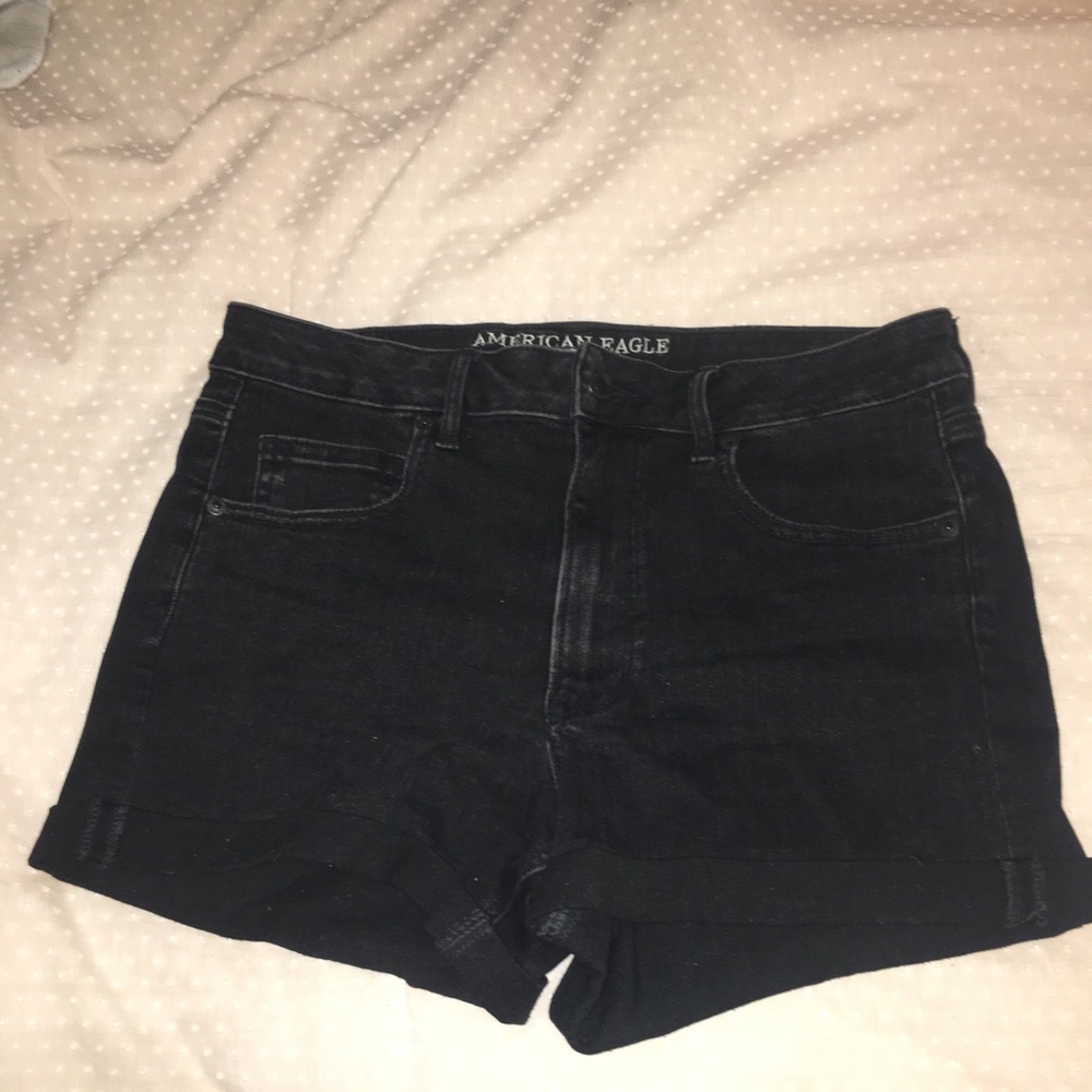 American Eagle Black Shorts Size 12